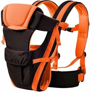 Baby Carrier comfort Bag (Black &amp; Orange )